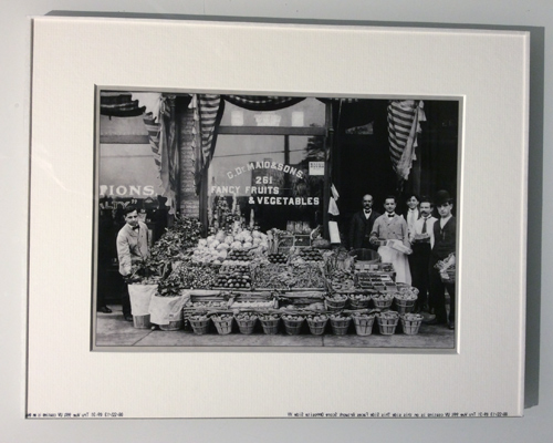 Front of the conservation frame at Old Town Photo