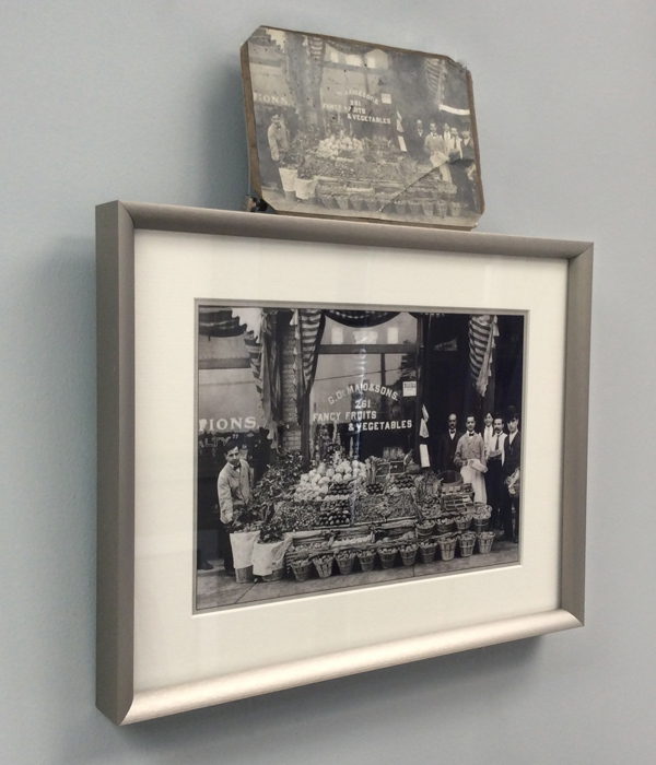 Front of the conservation frame at Old Town Photo